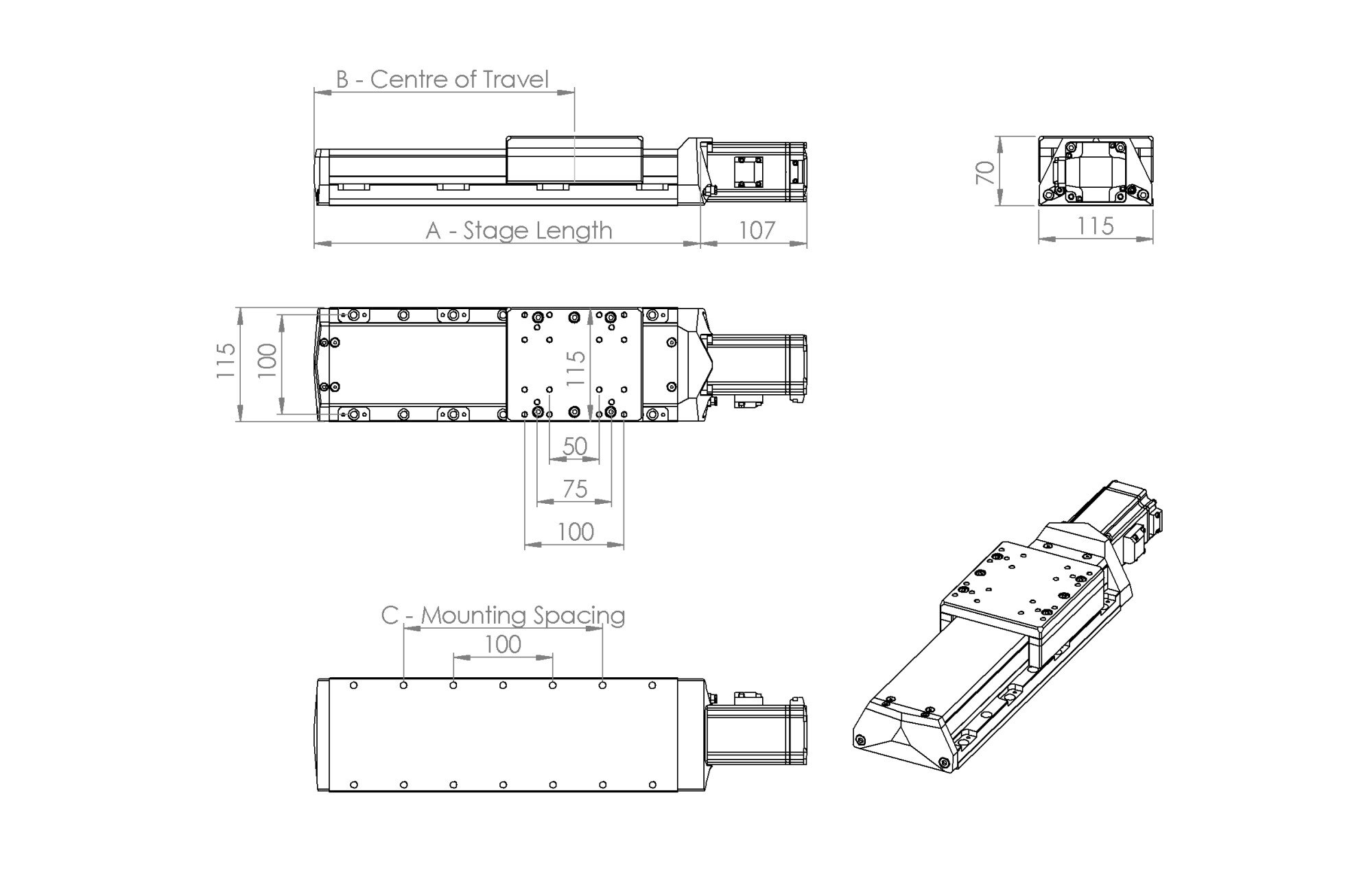 Std Series S115-B Dwg