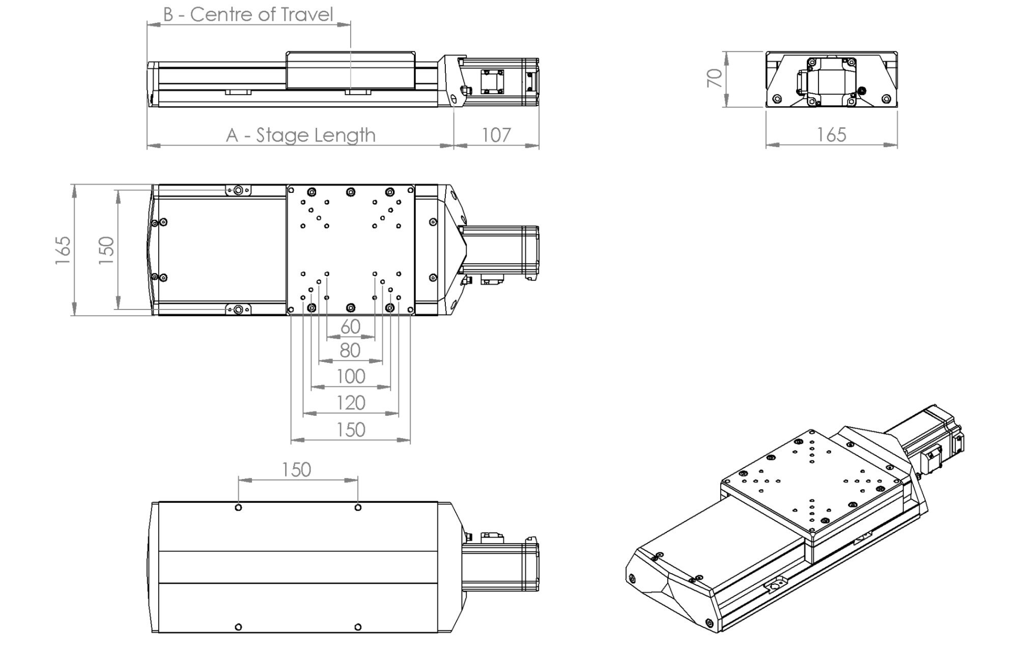 Std Series S165-B Dwg