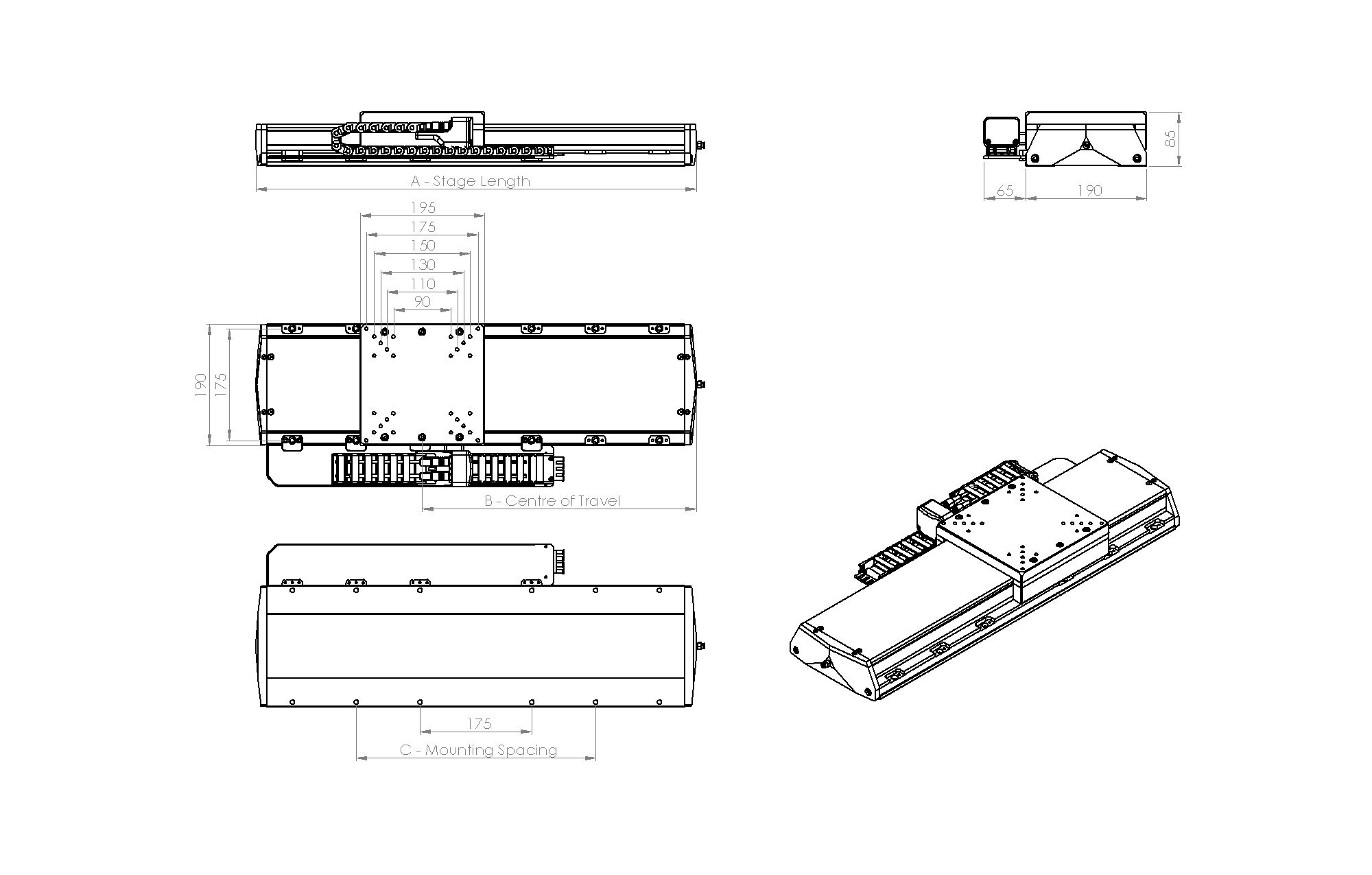 Std Series S190-IL Dwg