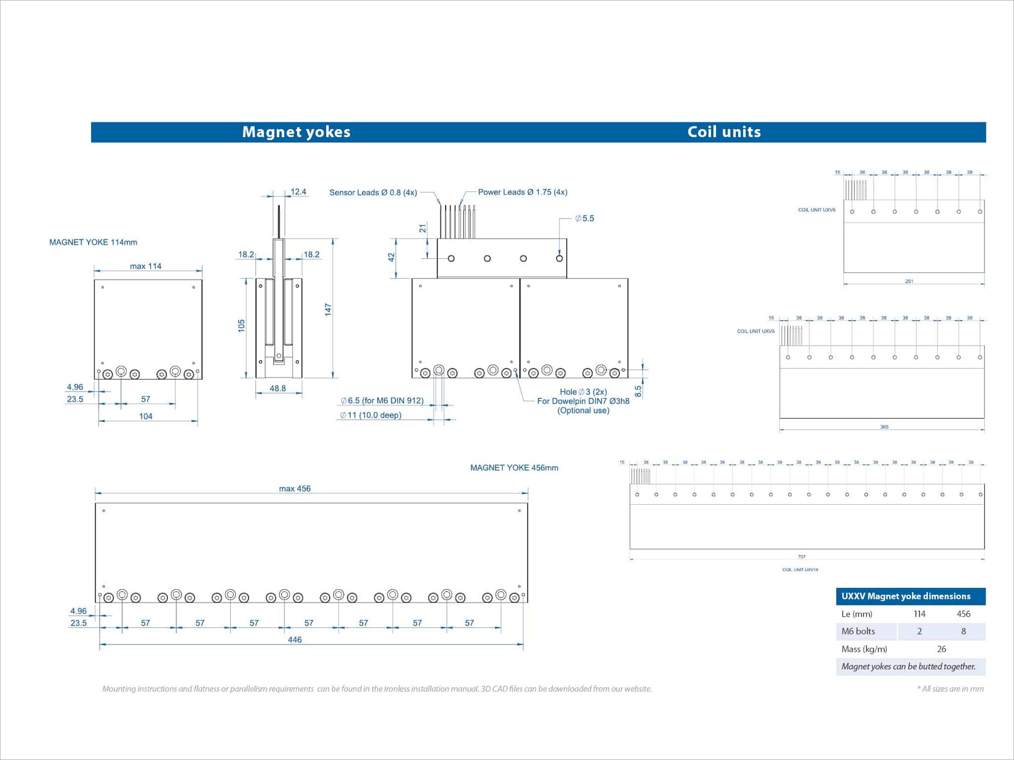 Vacuum Motor UXXV-G2-drawing